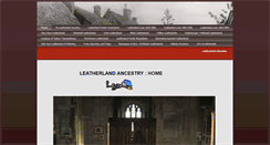 Desktop Screenshot of leatherlandancestry.info